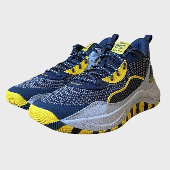 NWB Under Armour Curry 3Z 24 Basketball Shoes Men\'s 11.5 Women\'s 13 Grey/Blue main image 10